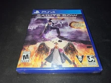 Saints Row IV 4 Re-Elected & Gat Out of Hell First Edition PS4 Brand New Sealed-