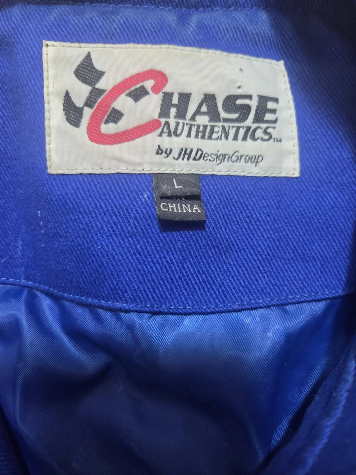 CHAQUETA DE CARRERAS CHASE AUTHENTICICS JEFF GORDON × PEPSI. EXCELENTE ESTADO. HOMBRE L Foto 4 de 4