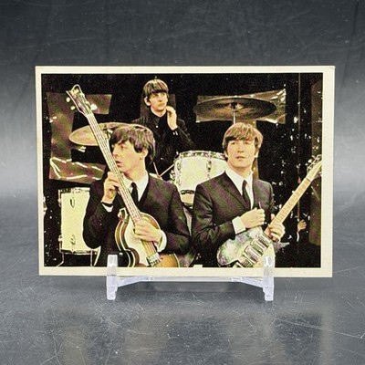 1964 Topps Beatles Color #34 Paul John Ringo George Vintage Trading Card