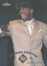 2000-01 Fleer Mystique #114 Mateen Cleaves Pistons Michigan State (RC) 894/2000