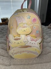 NEW LOUNGEFLY - Sanrio Pompompurin Carnival Mini Backpack