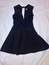 Halston Black Dress Size 4