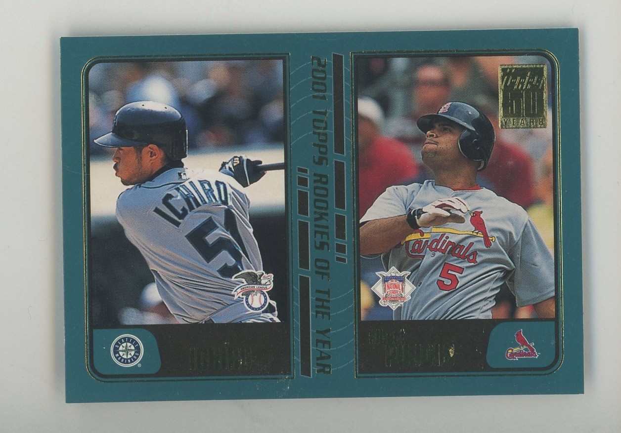 Ichiro Suzuki 2001 Topps Traded #T99 Rookies of the Year (w/A