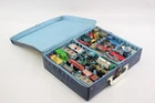 Vintage Matchbox Series Carry Case Full w/ Vintage Diecast Car Collection Corgi