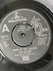 THE BEATLES UK PARLOPHONE DEMO 7" 45 R 6016 BACK IN THE U.S.S.R. TWIST AND SHOUT