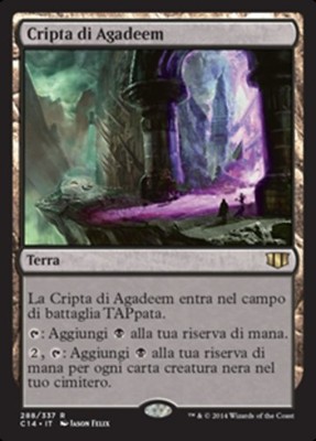 MTG CRYPT OF AGADEEM EXC - AGADEEM CRYPTA - C14 - MAGIC