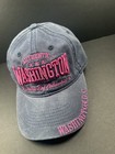 DC ONE WHOLE SALE Washington Embroidered Baseball Cap - Navy with Pink Stitching — photo 3