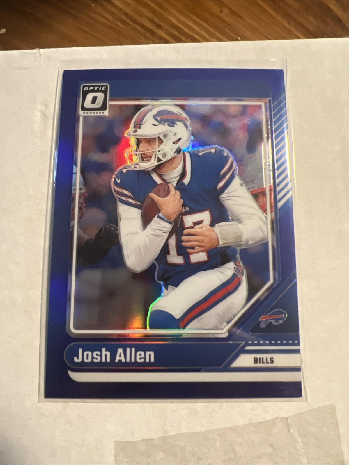 2024 Panini Donruss Optic - Josh Allen #19 Blue Prizm /199