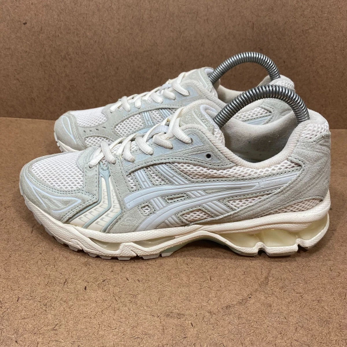 ASICS Gel Kayano 14 White Smoke Grey W for sale | eBay