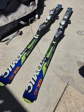 Atomic supercross skis blue used condition