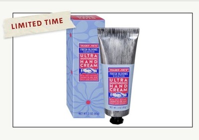 Trader Joe's Fresh Blooms ScentUltra Moisturizing Hand Cream TJ Joes RARE 2x Pam