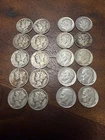 Lot of 20 Silver Dimes - 90% Silver Verified - 10 Mercury, 10 Roosevelt