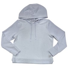 DKNY Women's Lightweight Buttery Soft Tech Waffle Pullover Hoodie XS 