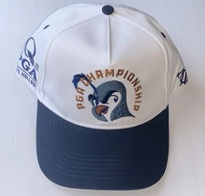 2025 Pga Championship Hat Quail Hollow bird logo white navy 704 shop new