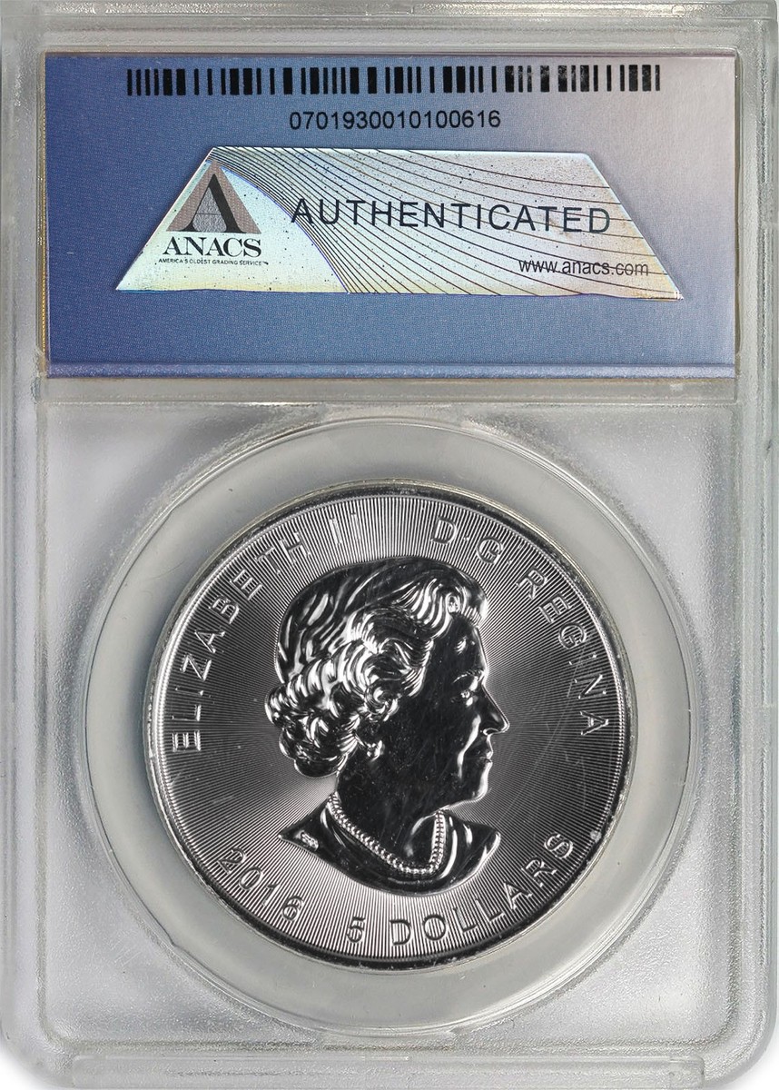 2016 $5 CAD Canadian Superman 1 oz .9999 Fine Silver Maple Leaf