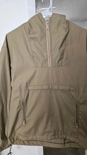 Vintage 1980's Eddie Bauer Half Zip Anorak made in America size medium - product listing photo