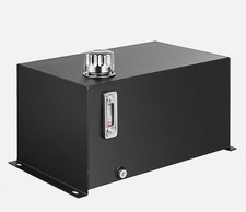 Hydraulic Reservoir Oil Tank Fuel Tank 10 Gal Steel with Filter& Tank Gauge new