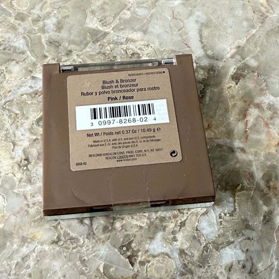 REVLON Beyond Natural Blush & Bronzer #400 Pink Rose New Sealed - Image 2 of 2