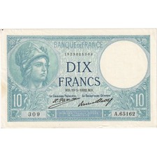 [#1291333] France, 10 Francs, Minerve, 1932-05-19, A.65162, UNC