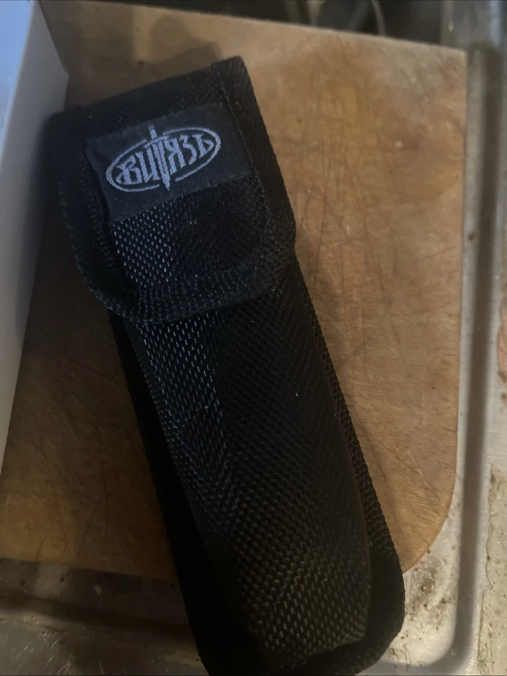 Russian Folding Lockback Hunting Knife W/ Case And Box New - Image 3 of 4