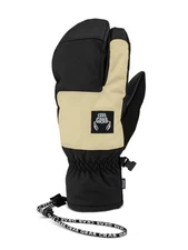 CRAB GRAB FREAK TRIGGER SNOWBOARD MITT - BLACK TAN - 2026