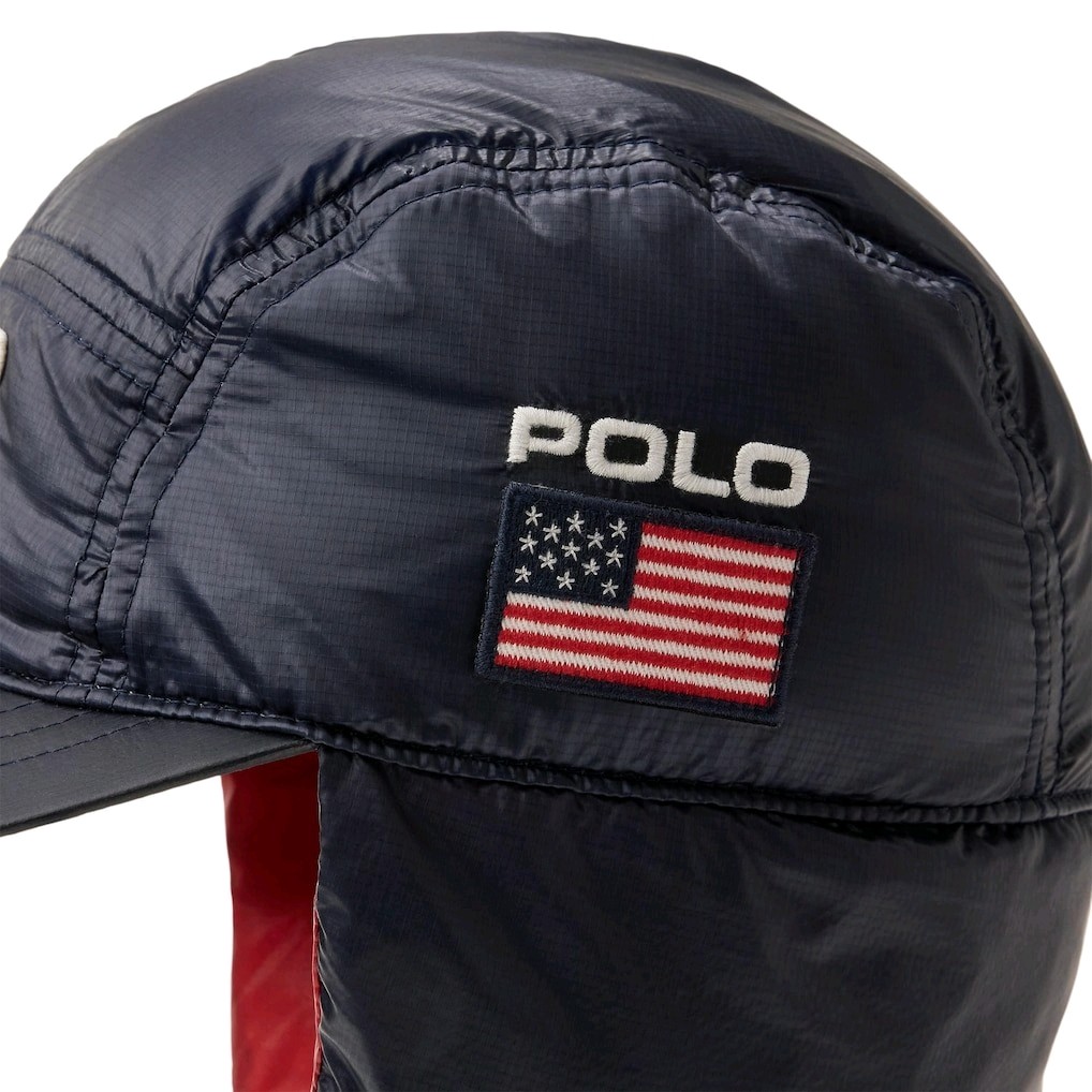 Vintage Polo Ralph Lauren SnowBeach USA Stadium P Wing Rare 1992