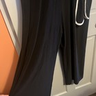 NWT Tahari Jumpsuit 3X Black Wrap Belt Tie Wide Leg Knit Career Office Resort — photo 6
