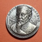 Belskie Louis Pasteur Bacteriologist 1885 .999 Fine Silver 71g, 2.5oz ASW