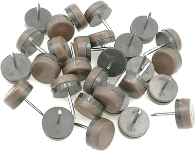 40Pcs Furniture Glide Nail-In Thickened Nylon Chair Glide Slider Furniture Pad F