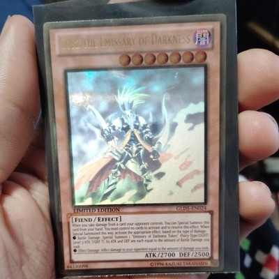 Gorz the Emissary of Darkness - GLD5-EN024 - Ghost/Gold Hybrid