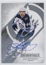 2024-25 Upper Deck Credentials Auto Josh Morrissey #66 Auto 04x2