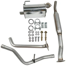 Resonator Assembly Muffler Exhaust Kit fits: 2012-2016 Subaru Impreza 2.0L Sedan