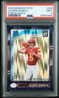 2024 PANINI DONRUSS OPTIC PURPLE SHOCK #248 JAYDEN DANIELS ROOKIE RC PSA 9