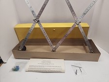Vintage Morilla Aluminum Pantograph No 1290 - "Quick Change" - USA Made w/ Box