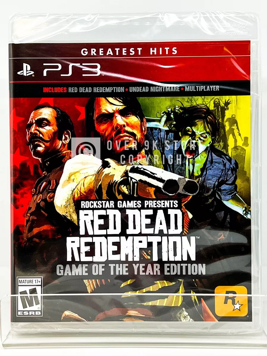 Red Dead Redemption Game of The Year Edition - PS3 - Mídia Física - VNS  Games - Seu próximo jogo está aqui!