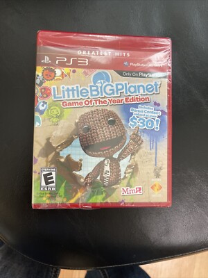 LittleBigPlanet -- Game of the Year Edition (Sony PlayStation 3, 2009) Sealed.