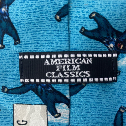 Cravatta King Kong American Film Classics 1992 Collana 100% Seta Made in USA - Foto 5 di 8
