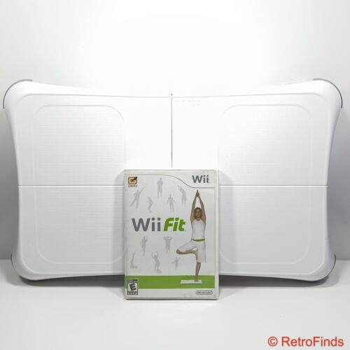 NINTENDO WII FIT PLUS Balance Board RVL-021 and Game - Tested &amp; Working