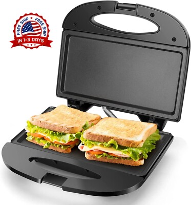 Tostadora de Pan Sandwichera Electrica Parrilla Sanwiches Sanduchera Sanduches