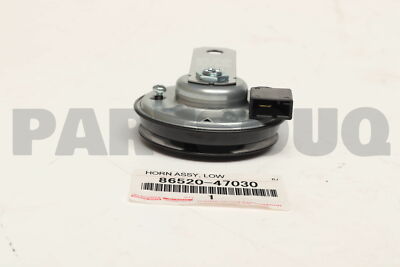 8652047030 Genuine Toyota HORN ASSY, LOW 86520-47030 | eBay