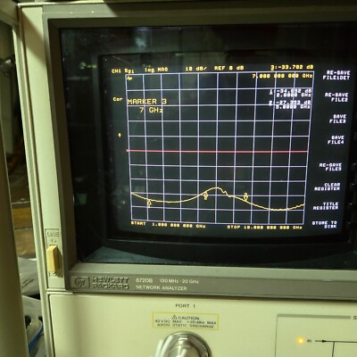 Kratos/General Microwave Programmable RF Attenuator 2-4 GHz 64dB 3492-64 tested