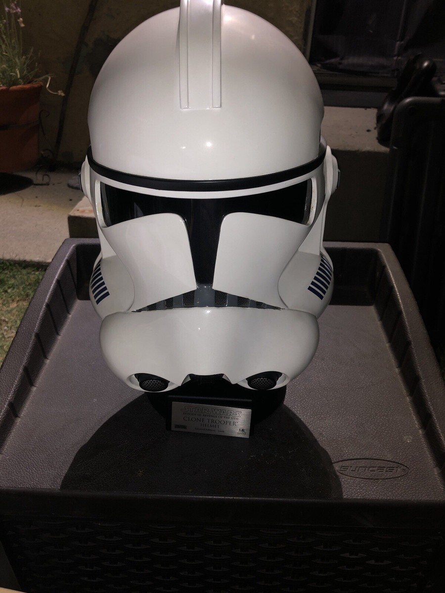 Master Replicas Star Wars Clone Trooper Helmet Prop Replica