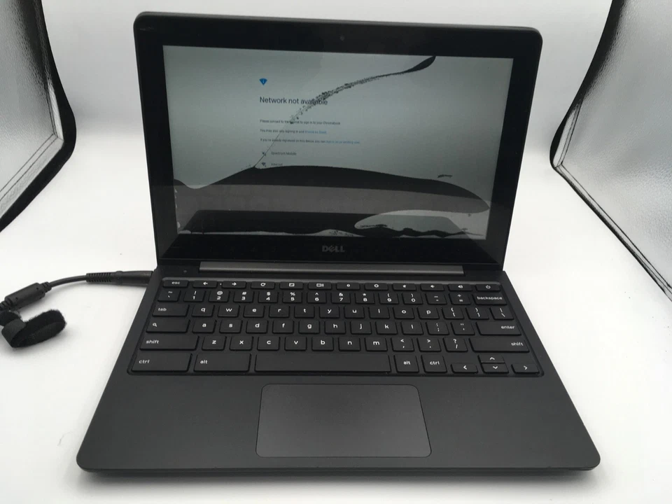 Lot of 2 Dell Chromebook 11 CB1C13 Celeron 2 GB Ram 16 GB SDD For Parts- FT - Image 4 of 4