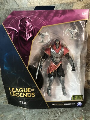 League of Legends 6-Inch Zed Collectible Figure The Champion Collection NEW