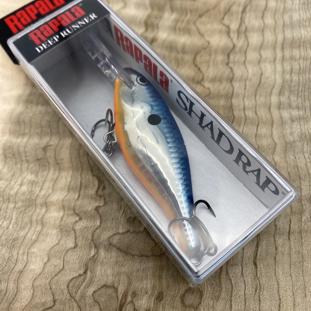 Leurre Rapala Shad Rap Deep Runner SR-7 - Modèle Irlande En Bois