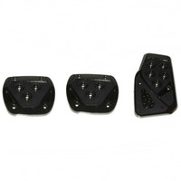 3Pcs Schwarz Fuß Pedale FüR Peugeot 207 307 106 107 308 407 508 306 406 Partner