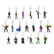 X4 Fortnite 3D Schl&uuml;sselanh&auml;nger Keyring - Figuren nach dem Zufallsprinzip gesendet - 19 zum Sammeln