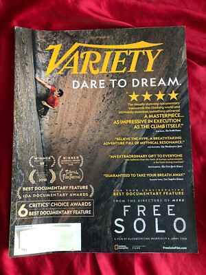Variety November 6, 2018  - 10 Actors to Watch, Oscar Hopefuls, Michael Douglas