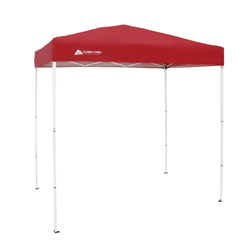 4 x 6 Instant Straight Leg Pop-up Canopy,Outdoor Shading Shelter,Brilliant Red - Picture 2 of 13