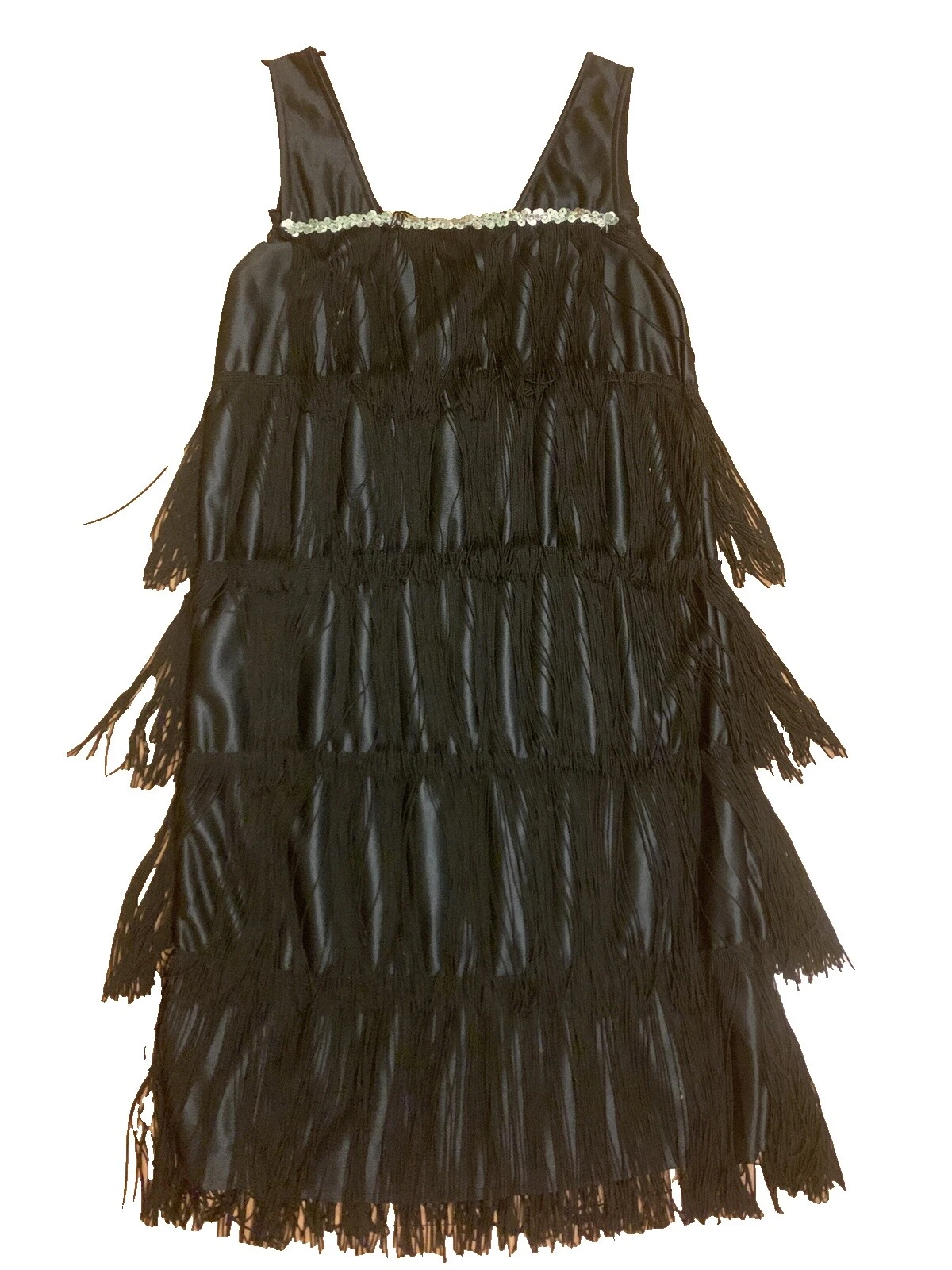 Mezcla de algodón negro 1920s & 1930s Costumes